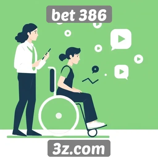 Acessibilidade e usabilidade do site bet 386